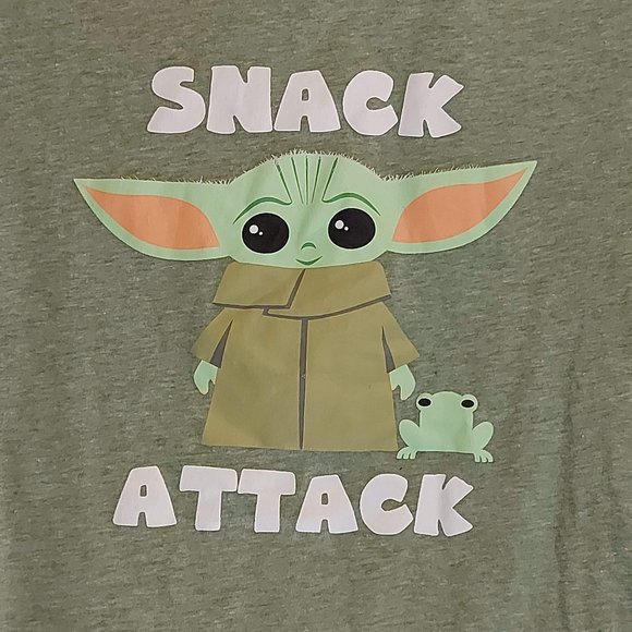 Star Wars Kids Snack Attack Green 4T Tshirt - Picture 4 of 9